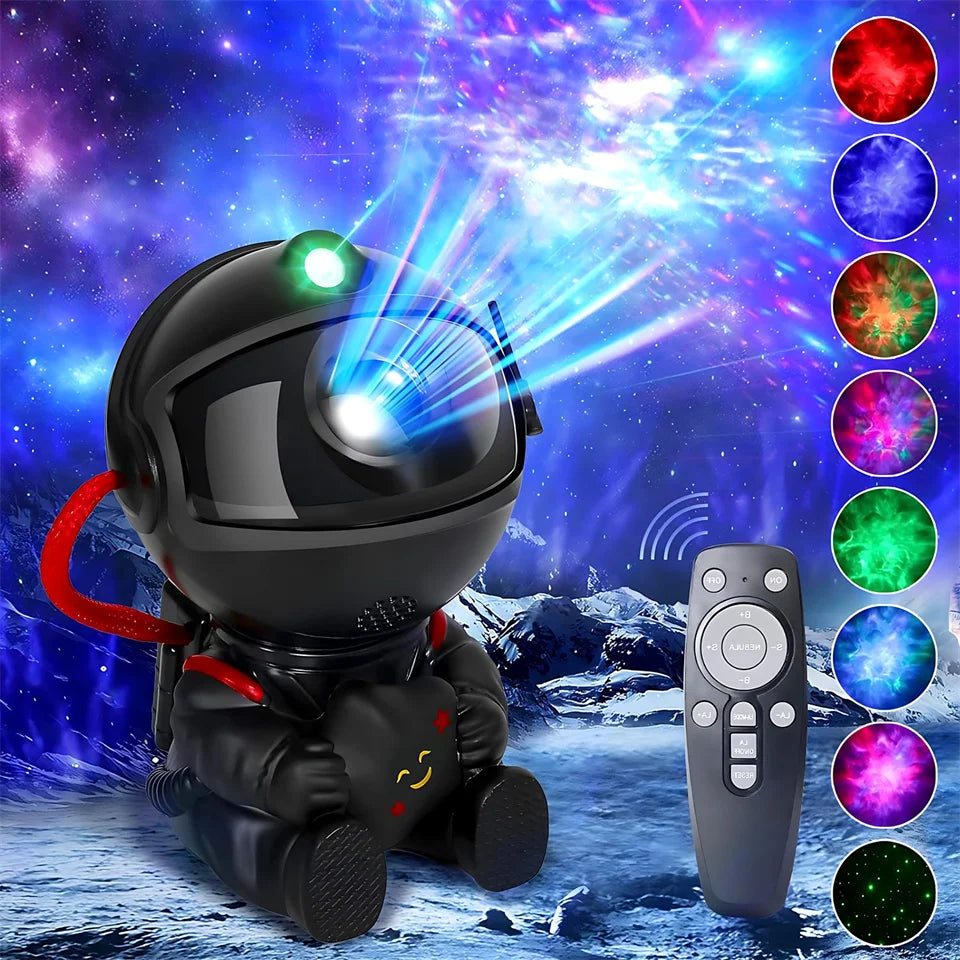Star Projector Galaxy Night Light Astronaut Space Projector Starry Nebula Ceiling LED Lamp for Bedroom Home Decorative kids gift - ShoreCo.Shop
