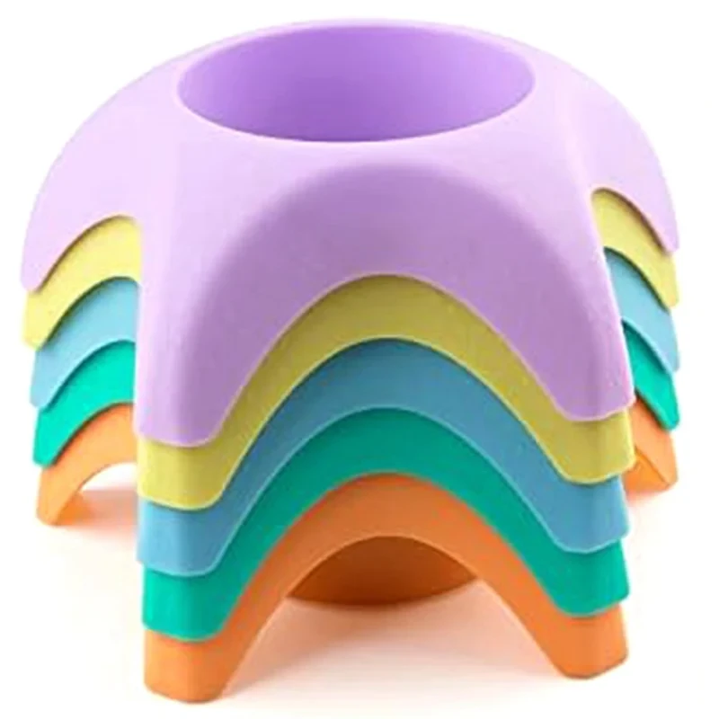 B06B-Beach Vacation Essentials Accessories Beach Cup Holders, Sand Coasters, Beach Travel Essentials For Women