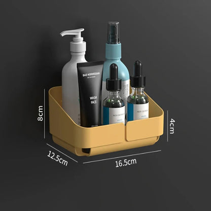 Bathroom  Kitchen Convenience Rack Shelf Makeup Storage Organizer Cosmetics Shampoo Rack Shower Shelf Wall Spice No Drilling    Home Decor Supply | Online Retail | ShoreShopper.com