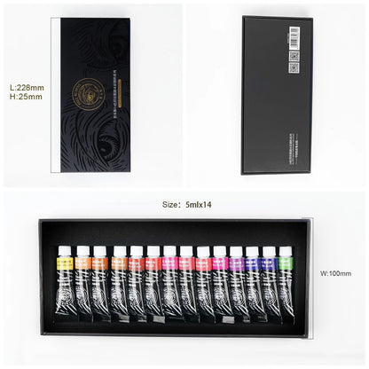 Paul Rubens Professional Watercolors Paint 14 Colors X 5ml Tube High Color Non-toxic Watercolor Set Art and Drawing Supplies    Home Decor Supply | Online Retail | ShoreShopper.com