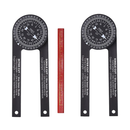 Professional Miter Saw Protractor Angle Finder Precision Miter Angle Finder for Carpenters Plumbers Bevel Protractor Woodworking    Home Decor Supply | Online Retail | ShoreShopper.com