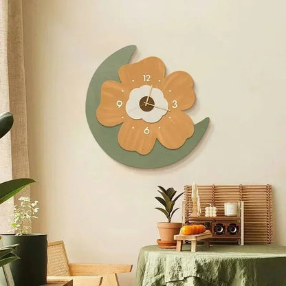 Light Decorative Clock Hanging Restaurant Simple Creative Crystal Porcelain Wall Hanging Clock Quiet Room Clock    Home Decor Supply | Online Retail | ShoreShopper.com