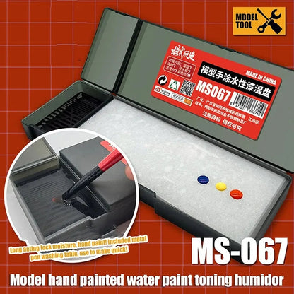 Water-based Paint Set Hand-painting Wet Palette Coloring Tool Pigment Toning Moisturizing Box for  Tools Hobby DIY    Home Decor Supply | Online Retail | ShoreShopper.com