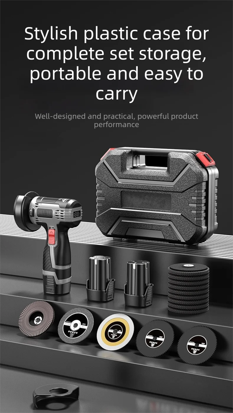 28000r 16.8V Mini Angle Grinder Portable Rechargeable Polishing Grinding Cutting Machine Home Metal Polisher Woodworking Tools    Home Decor Supply | Online Retail | ShoreShopper.com