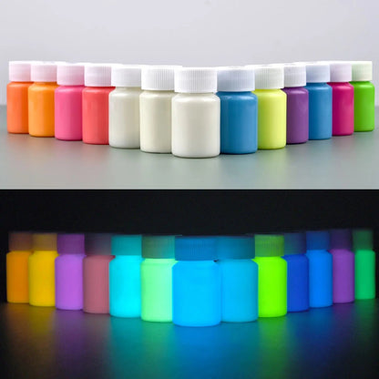 20/30g Fluorescent Pigment Long-Lasting Luminous Paints Auto Glow Glow In Dark Acrylic Paints For Artwork Party Supplies    Home Decor Supply | Online Retail | ShoreShopper.com