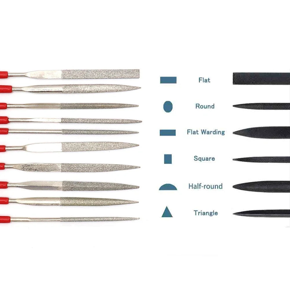Diamond Mini Needle File Set for Carpentry Jewelry Stone Glass Metal Ceramic Polish Carving DIY Craft Woodworking Hand Tools    Home Decor Supply | Online Retail | ShoreShopper.com