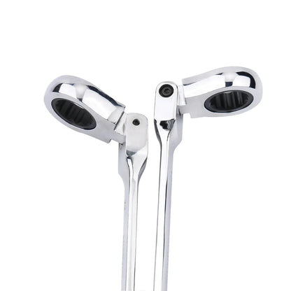 Ratchet Wrench of Keys Spanner Set Hand Tool 72-Tooth Ratcheting Flexible Head Mirror Finish 6mm-27mm Auto and Home Repair 1 pcs    Home Decor Supply | Online Retail | ShoreShopper.com