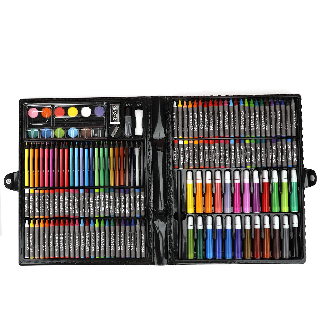 168pcs Office School Supplies Art drawing Set Oil Pastels Watercolor Markers Kids Painting Kit for Children Students School Gift    Home Decor Supply | Online Retail | ShoreShopper.com