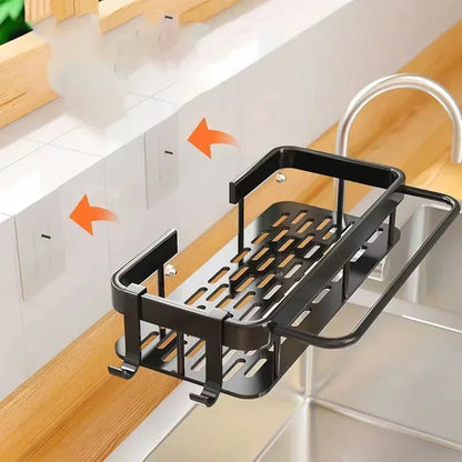 Bathroom Shelf Kitchen Storage Organizer Aluminum Alloy Shampoo Rack Shower Shelf Bathroom Accessories No Drill Shelf    Home Decor Supply | Online Retail | ShoreShopper.com