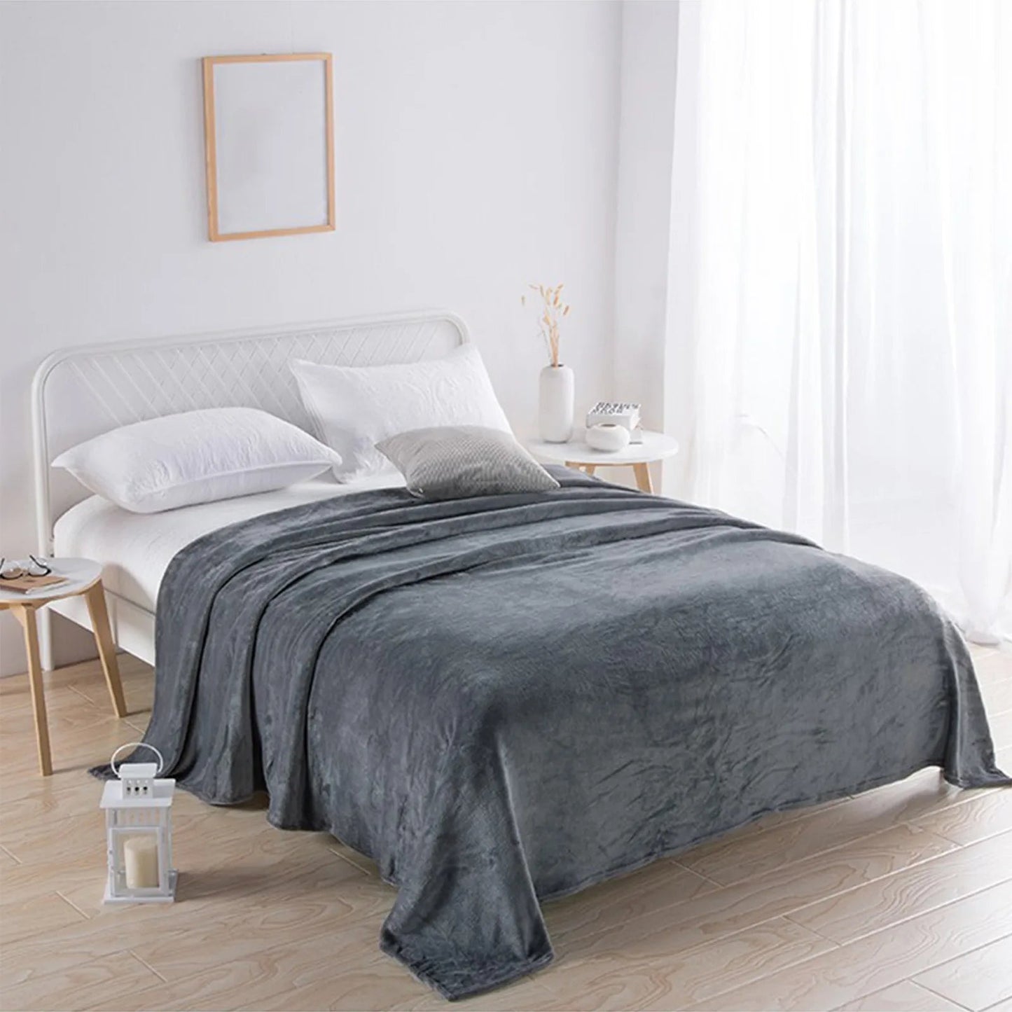 Soft Fuzzy Fleece Throw Blanket Twin Colorful Luxury Warm Cozy Couch Blanket Plush Microfiber Blanket For Bed Sofa Travel    Your Coastal Marketplace | Shoreshopper.com