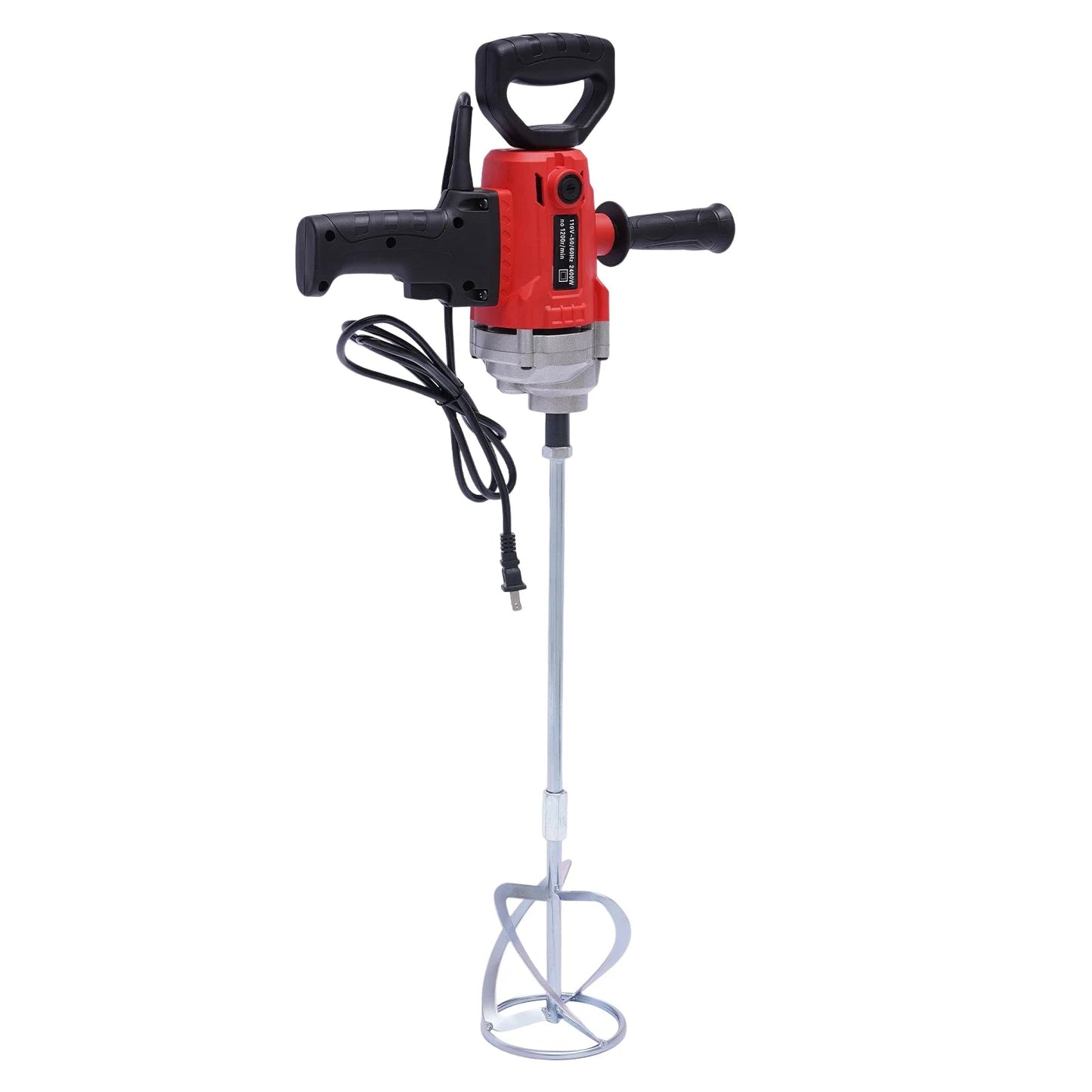 Drill Mixer Set with Spade Handle Electric Corded Mixing Drill Machine 2400W Motor Concrete Mud Mixer    Home Decor Supply | Online Retail | ShoreShopper.com