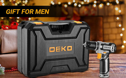 DEKO Home Mechanic Toolbox with 12V Power Cordless Drill Hand Repair Tools Sets Combo Kits Storage Organizer Drawer Case    Home Decor Supply | Online Retail | ShoreShopper.com