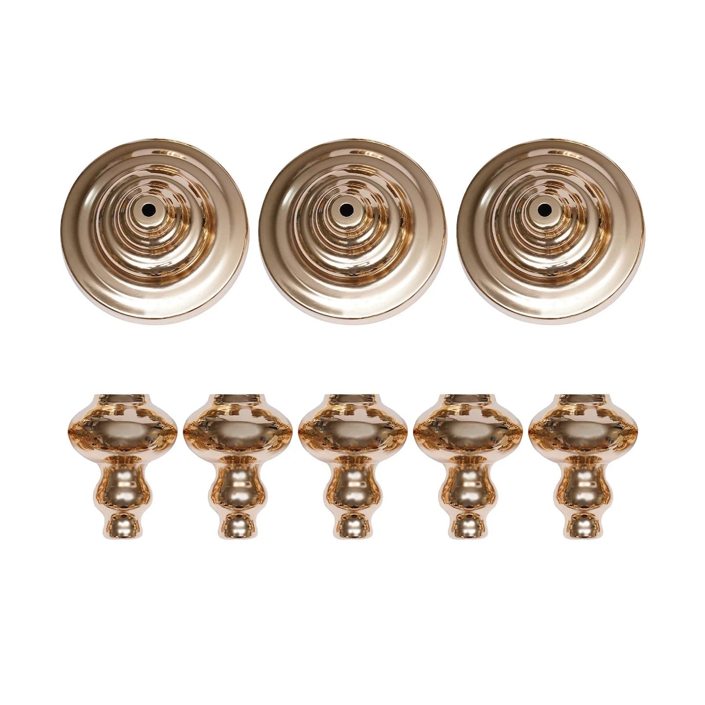 10Pcs Versatile Wedding stands Metal Trumpet Holders Vases For Weddings, Party Decorations    Home Decor Supply | Online Retail | ShoreShopper.com