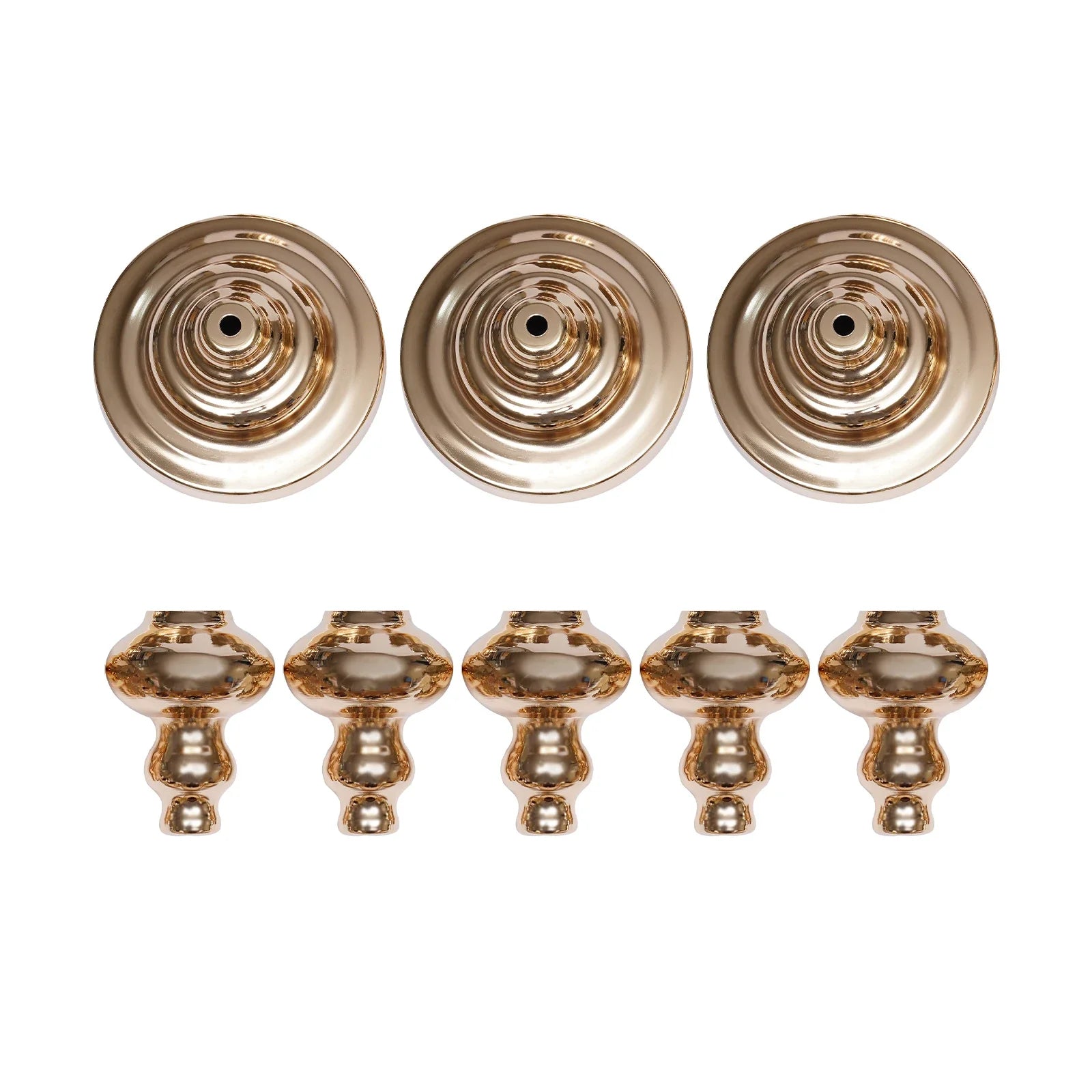10Pcs Versatile Wedding stands Metal Trumpet Holders Vases For Weddings, Party Decorations    Home Decor Supply | Online Retail | ShoreShopper.com
