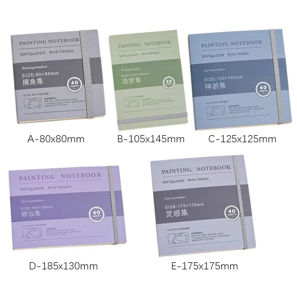 Small Tearable Painting Book Art Supplies Inspiration Record Sketchbook Portable Notebook    Home Decor Supply | Online Retail | ShoreShopper.com