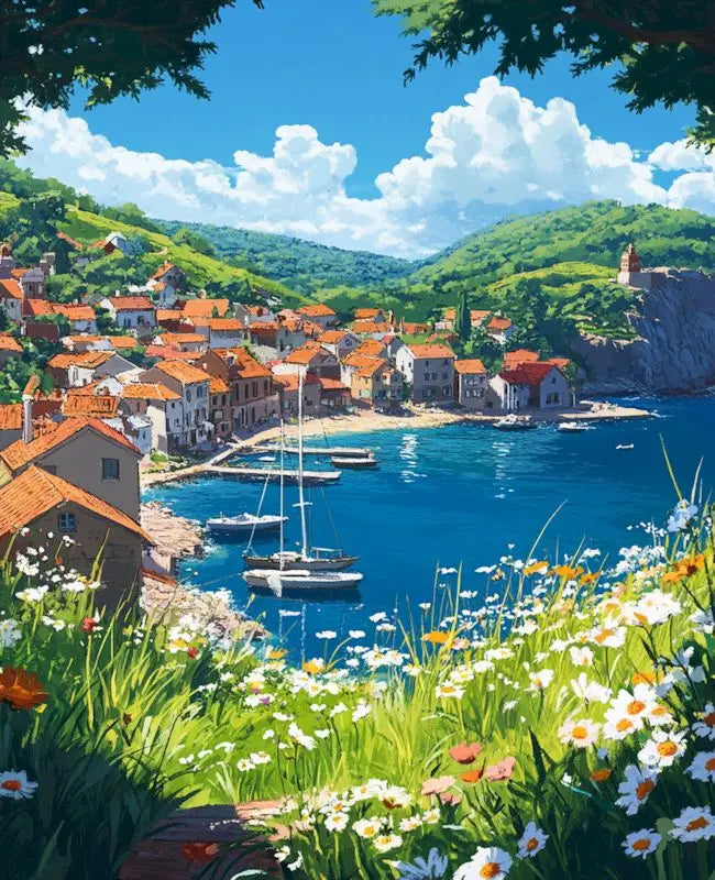 RUOPOTY Paint By Number Kit On Canvas For Adults Scenery Oil Acrylic Painting Home Decoration Gifts    Home Decor Supply | Online Retail | ShoreShopper.com