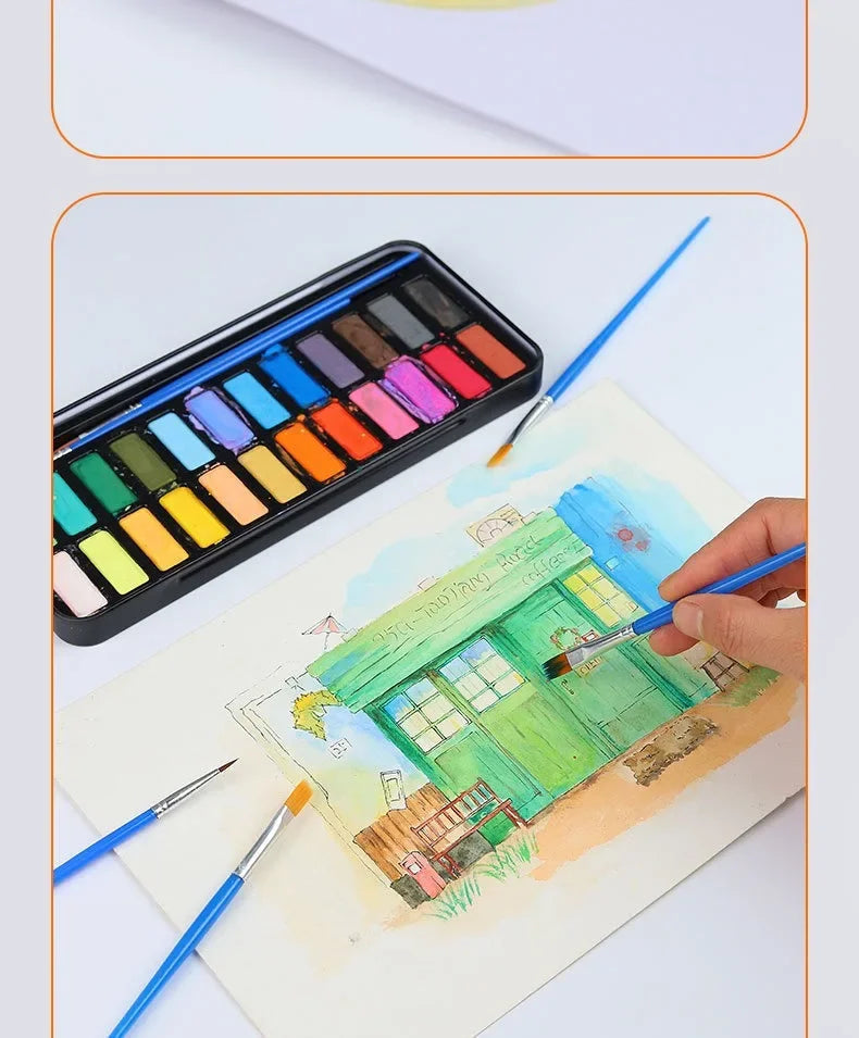 10/20/50Pcs Painting Brushes Set Art Round / Flat Brushs Nylon Hair Paint Brushes Pen for Oil Acrylic Watercolor Art Supplies    Home Decor Supply | Online Retail | ShoreShopper.com