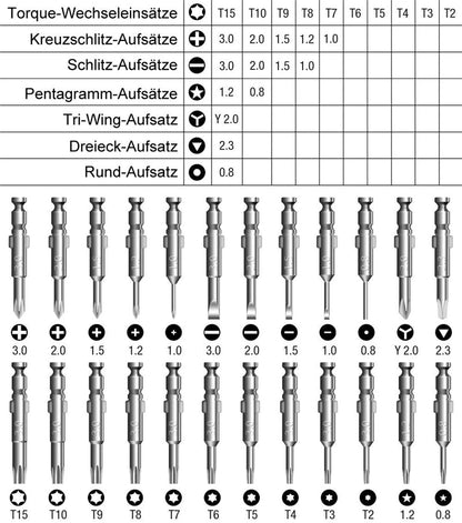 Magnetic Screwdriver Bits Set Torx Phillips Screw Driver Socket Remover Wrench Phone PC Repair Tools Electrical Tool Accessories    Home Decor Supply | Online Retail | ShoreShopper.com