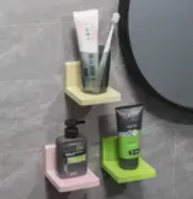 Bathroom Shelf Without Drilling Soap Dish Floating Shelves Plastic Kitchen Organizer Shower Caddy Spice Rack Shipping Free Items    Home Decor Supply | Online Retail | ShoreShopper.com