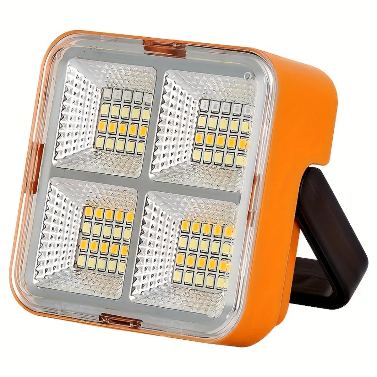 Solar rechargeable multifunctional led work light, portable outdoor floodlight-1200mah lithium battery, suitable for camping.    Home Decor Supply | Online Retail | ShoreShopper.com