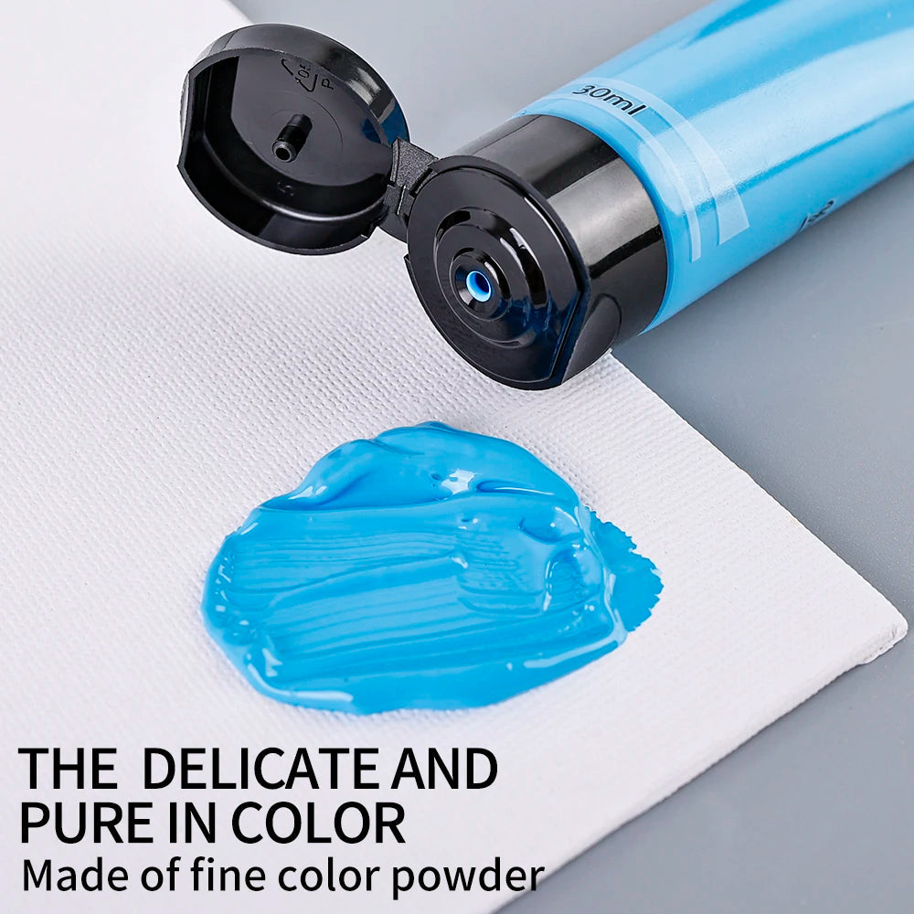 30ml Acrylic Paint for Wall Painting Waterproof And Sun Resistant Art Student Painting Materials Textile DIY Graffiti    Home Decor Supply | Online Retail | ShoreShopper.com