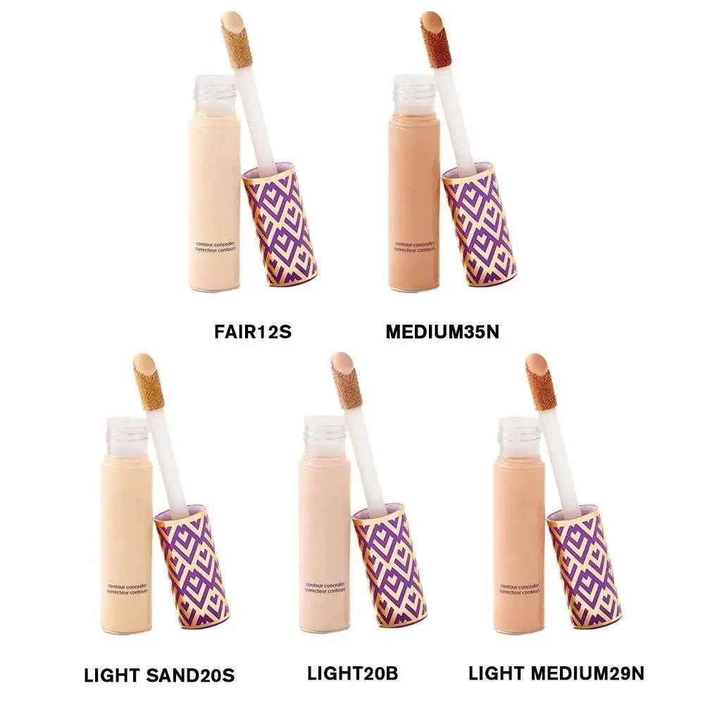 Moisturizing Liquid Foundation Covering Black Circles Blemishes Acne Marks Spots Oil-control Concealer Cream Waterproof Makeup