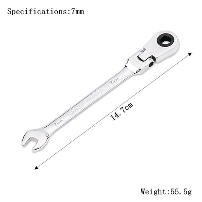 Ratchet Wrench of Keys Spanner Set Hand Tool 72-Tooth Ratcheting Flexible Head Mirror Finish 6mm-27mm Auto and Home Repair 1 pcs    Home Decor Supply | Online Retail | ShoreShopper.com