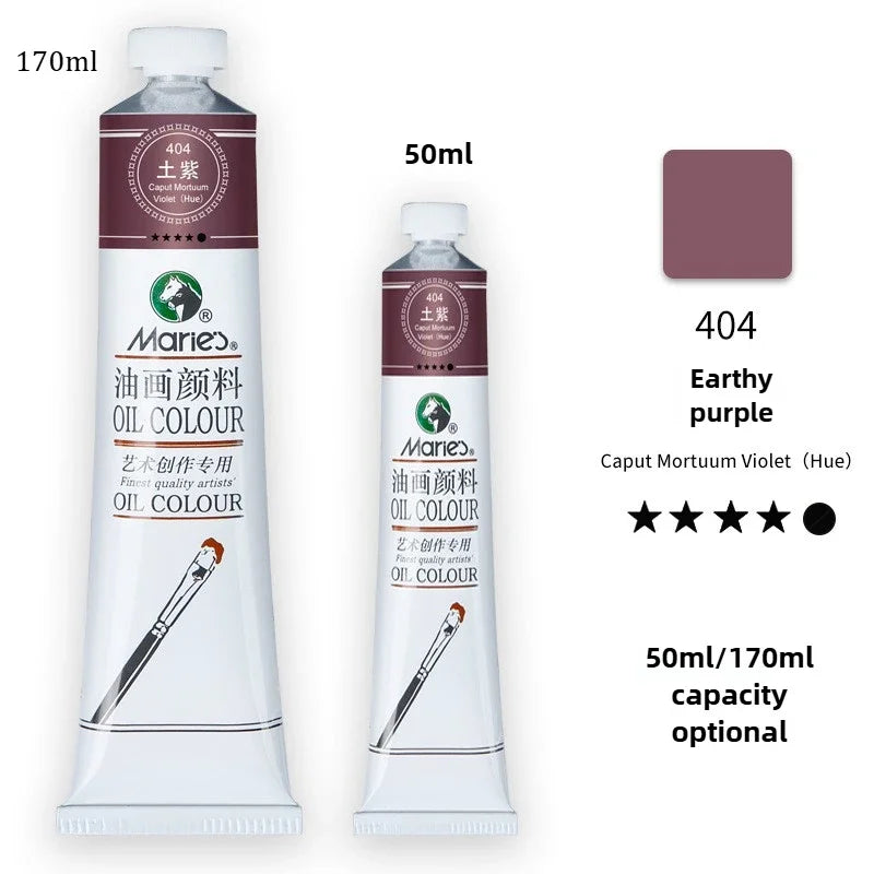 Marie's Oil Paint 170ML Oil Painting Art Creation Pigment Large Oil Paint Paint Single Commonly Used 24 Colors    Home Decor Supply | Online Retail | ShoreShopper.com