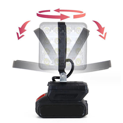 For Dewalt 18V Li-ion Battery LED Work Light 3/4 Inch Flashlight Portable Emergency Flood Lamp Camping Lamp    Home Decor Supply | Online Retail | ShoreShopper.com