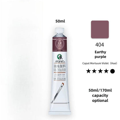 Maries Oil Paint 50ML Oil Painting Art Creation Pigment Large Oil Paint Paint Single Commonly Used 24 Colors    Home Decor Supply | Online Retail | ShoreShopper.com
