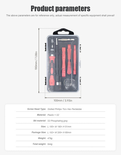 115 in 1 Precision Screwdriver Set Multifunctional Magnetic Repair Tools Kit for Computer Laptop Phone MacBook Household Repairs    Home Decor Supply | Online Retail | ShoreShopper.com