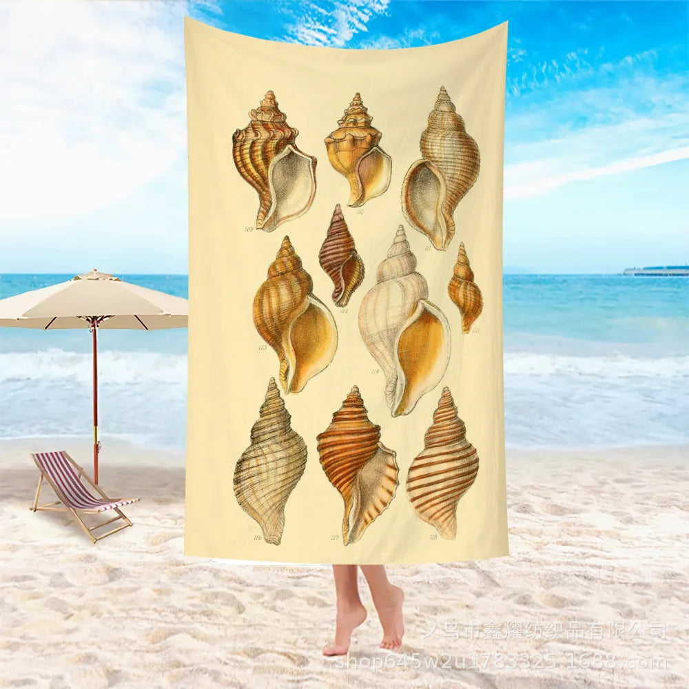 Beach Turtle Animal Printed Beach Towel, Quick Drying Absorbent Beach Towel Outdoor Sports Swimming Beach Towel Face Towel Towel    Your Coastal Marketplace | Shoreshopper.com