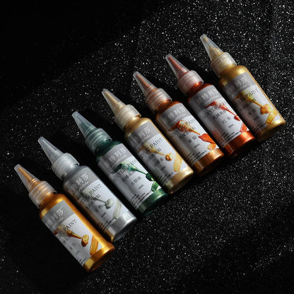60ml Gold Paint Metallic acrylic paint waterproof not faded DIY painted Pigments    Home Decor Supply | Online Retail | ShoreShopper.com