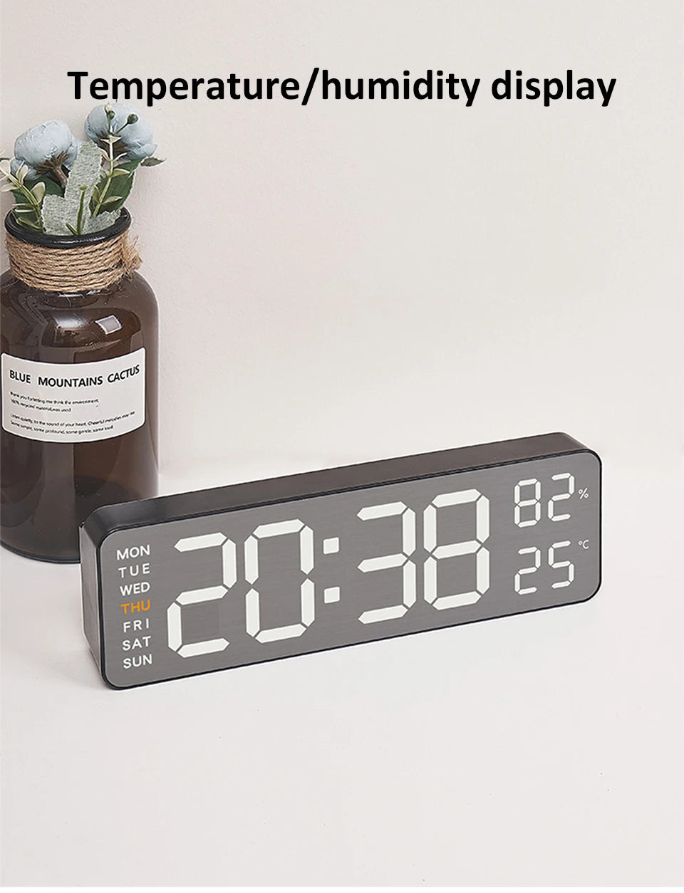 Mirror Brushed Finish Wall Clock Premium Modern Home Wall Clock    Home Decor Supply | Online Retail | ShoreShopper.com