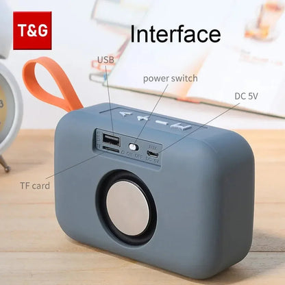 Speaker TG506 Portable Mini Wireless Soundbar Bluetooth 5.0 Outdoor Indoor HIFI Loudspeaker Support TF Card FM Radio Waterproof    Home Decor Supply | Online Retail | ShoreShopper.com