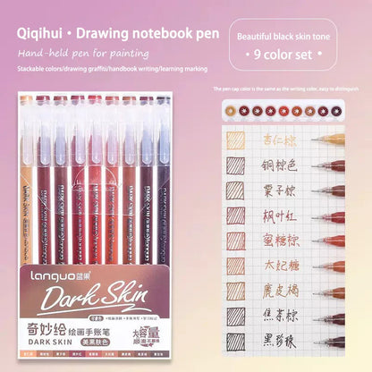 Languo 27-207 Colors Of One Set Drawing Handbook Pens Student DIY Graffiti Multi-Color Gel Pen Writing Marker Stationery    Home Decor Supply | Online Retail | ShoreShopper.com