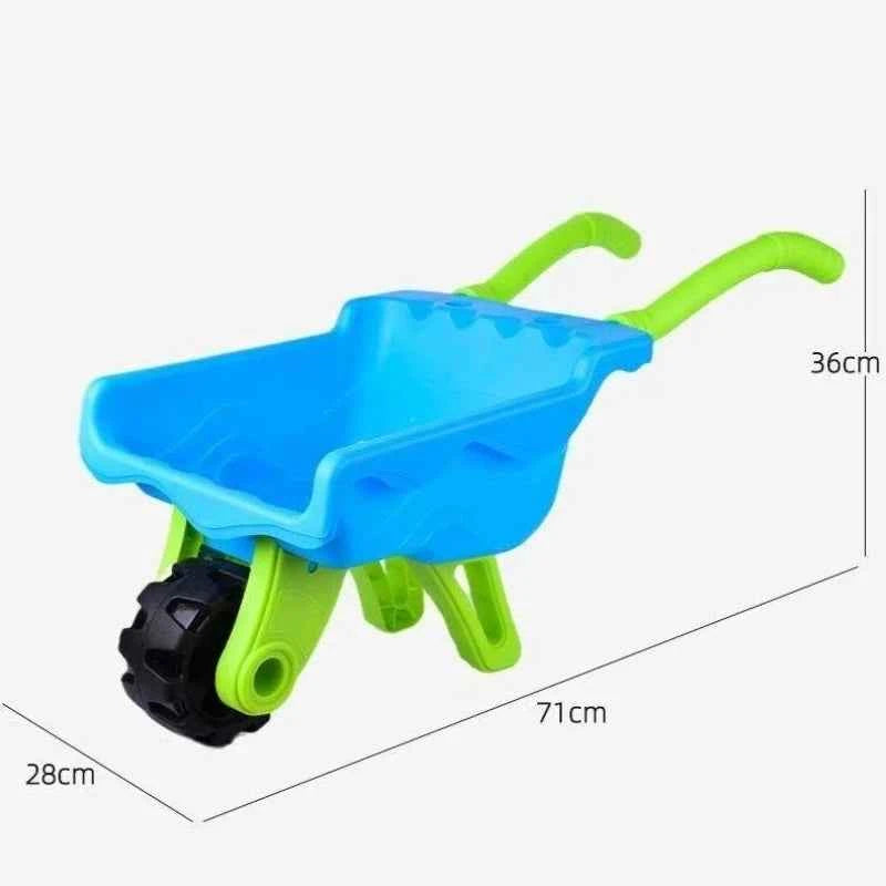 New beach water play cart, bulldozer, children's outdoor toys, beach water play outdoor beach toys