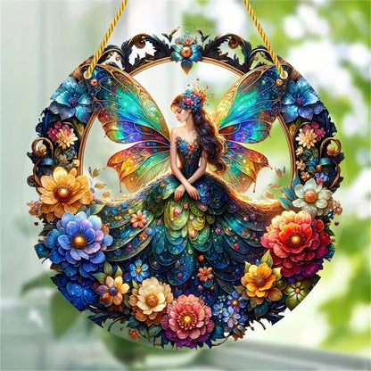 Enchanting Elf Fairy Acrylic Sun Catcher Window Door Display, Seasonal Summer Decor - for Home, Bar, for Daily Christmas Decor    Your Coastal Marketplace | Shoreshopper.com