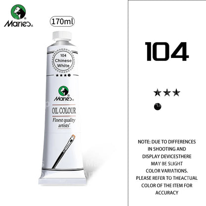 Marie's Oil Paint 170ml/5.95oz Large Tube,Art Supplies for Canvas Painting,Egg,Graffiti,Fabric,Stone,Leather,Wood,Ceramic    Home Decor Supply | Online Retail | ShoreShopper.com