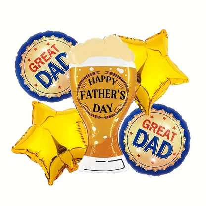 1set Large Best Dad Trophy Foil Balloons Spanish Father's Day Trophy Balloons Father's Day Party Decorations Dad Favorat Gifts    Your Coastal Marketplace | Shoreshopper.com