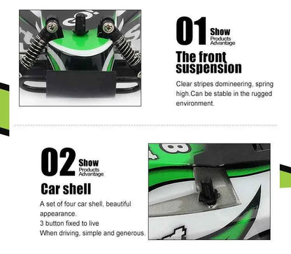 1:20 RC Car 20km/h High Speed Car Radio Controled Machine  Remote Control Car Toys For Children Kids XMAS Gifts RC Drift