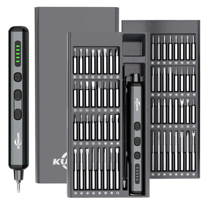 KUNLUN 68-in-1 Mini Electric Screwdriver Set, Small Electric Screwdriver Cordless with 64 Magnetic Bits, 5 Torque Settings,    Home Decor Supply | Online Retail | ShoreShopper.com