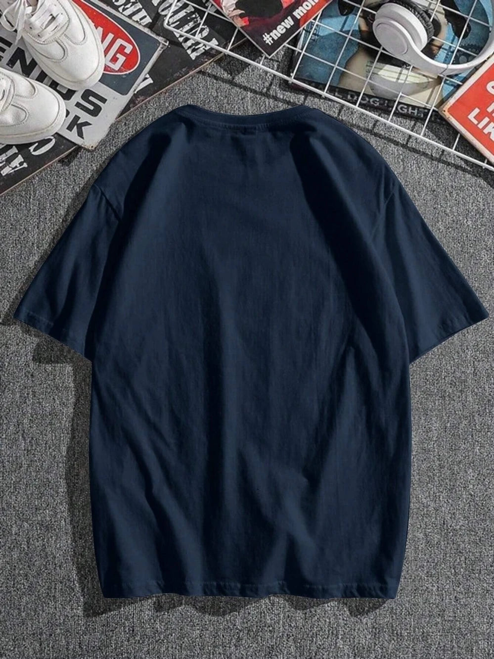 Paris Romantic City Letter Graphic Print Tees Men T-Shirt Summer Loose Clothing Loose Cotton Oversize Tshirt Street Soft Tops    Home Decor Supply | Online Retail | ShoreShopper.com