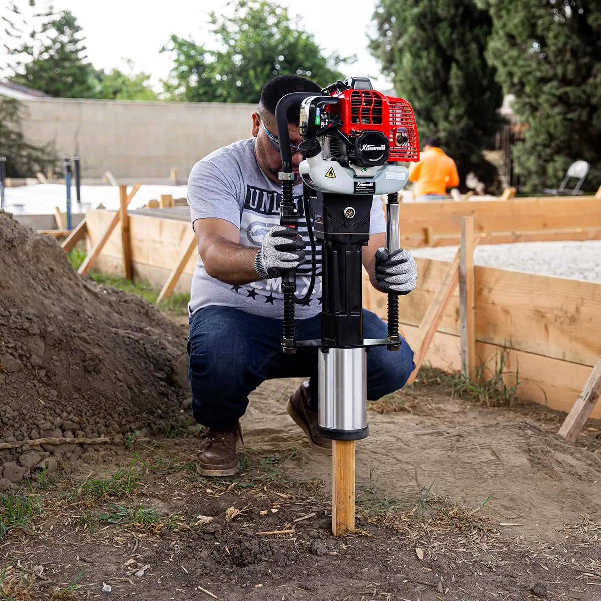 52CC Gas Powered T-Post Driver, 2-Stroke Garden Fencing Farm Piling Driver, Air Cooling Garden Fencing, Customized    Home Decor Supply | Online Retail | ShoreShopper.com