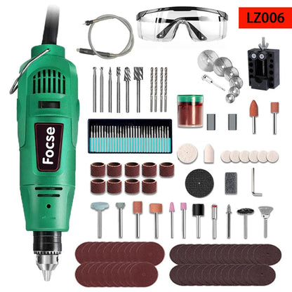 Dremel 260W Power Engraver Electric Mini Drill Tool Variable Speed Engraving Pen Grinding Machine Accessories - ShoreCo.Shop