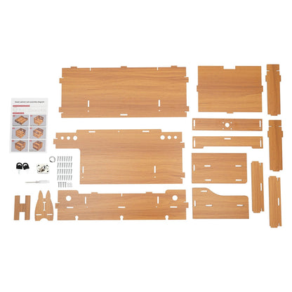 Wooden Desk Organizer W/ Drawer File Storage Desk Monitor Riser Computer Stand    Home Decor Supply | Online Retail | ShoreShopper.com