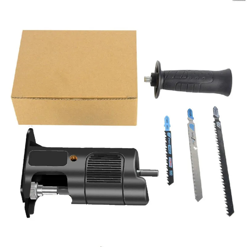 Portable Reciprocating Saw Adapter Electric Drill Modified Electric JigSaw Curve Saw Power Tool for Wood PVC Steel Pipe Cutting    Home Decor Supply | Online Retail | ShoreShopper.com