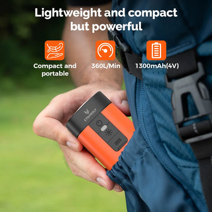 ETENWOLF AIR 3S Wireless Electric Air Pump 1300mAh Camping Light Small Inflator Deflator Outdoor Pump Pool Floats Sleeping Pads    Home Decor Supply | Online Retail | ShoreShopper.com