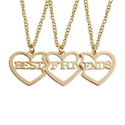 New Best Friends Necklace For Women Girls Broken Heart Puzzle Musical Note Pendant Necklaces BFF Friendship Forever Jewelry Gift    Home Decor Supply | Online Retail | ShoreShopper.com