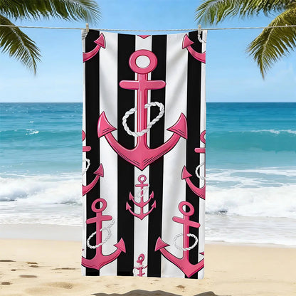 Beach Towel – Stylish, Soft & Absorbent with Quick-Dry Comfort, Perfect for Beach, Pool, Vacation, and Everyday Relaxation    Your Coastal Marketplace | Shoreshopper.com